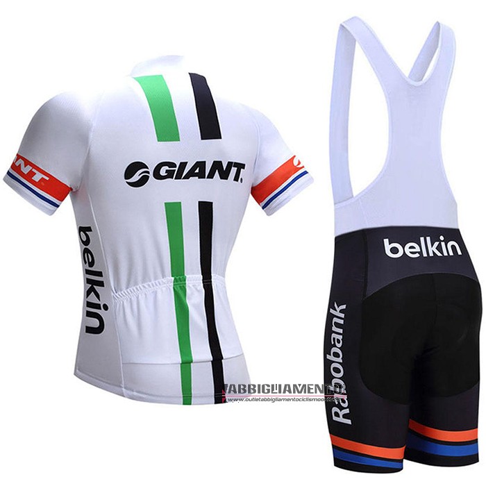 Abbigliamento Giant Alpecin Manica Corta e Pantaloncino Con Bretelle 2021 Bianco - Clicca l'immagine per chiudere